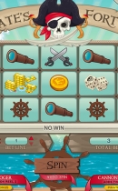 Pirates slots User interface