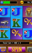 User interface Pharoahs Treasure jan18