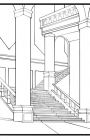 Palace Stair case Layout Design